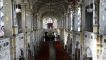De slotkerk, alleen de bovengallerij is toegankelijk.