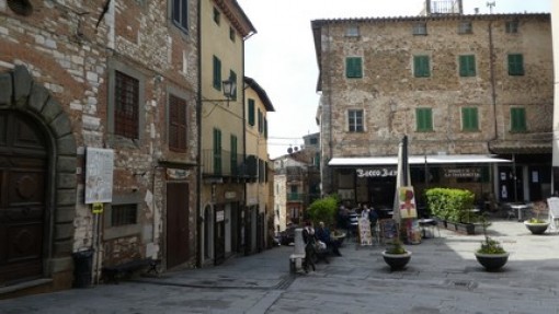 Het centro storico van Campiglia Marittima.