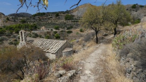 Wandeling door Paleo Chora.