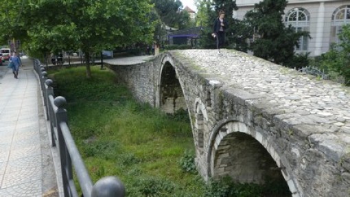 De 19e eeuwse stenen brug, Tanners bridge.