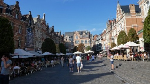 De oude markt.