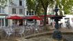 Plein in het oude centrum.