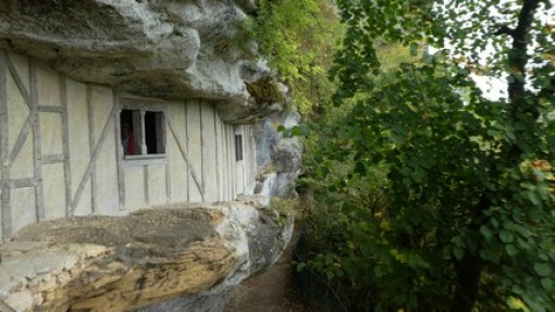 De Middeleeuwse woningen.