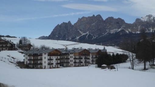 Wandeling van de camping naar Cortina.