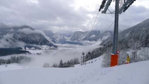 Skigebied Lofer.