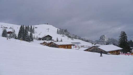 Skigebied Lofer.