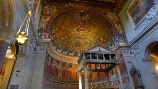 De absis van de San Clemente.