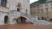 Ingang van het  Palazzo dei Consoli.