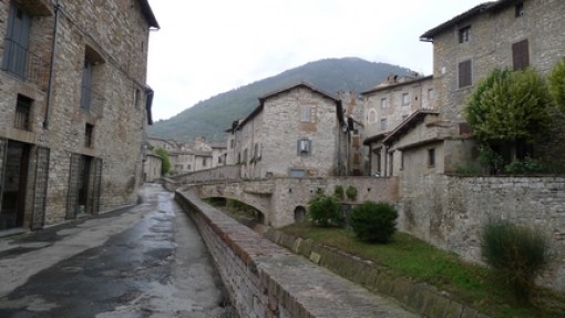 Buitenkant van het centro storico.